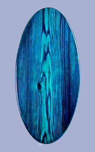 blue iridescent mirror